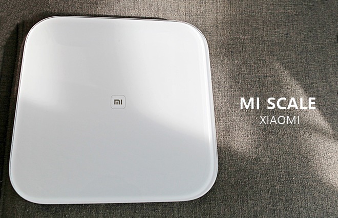샤오미 밴드와 스케일(체중계)